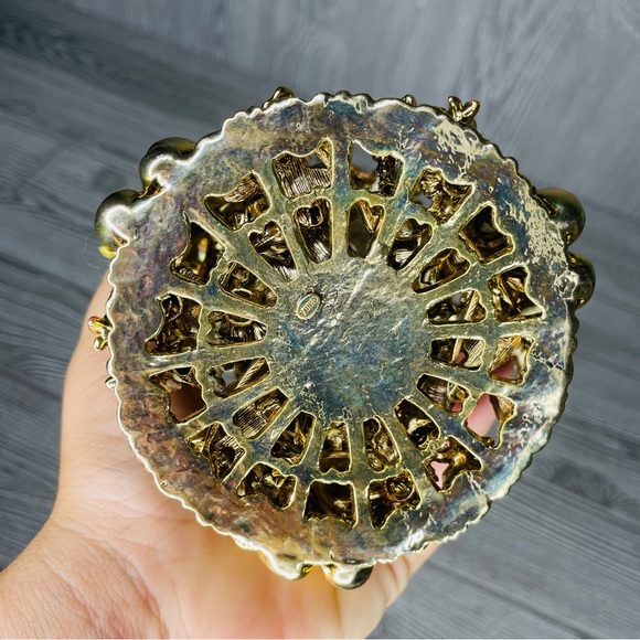 RARE Kirks Folly Fairies Bunny Candle Holder Stand  Fairyland Fantasy Magical - Picture 15 of 16